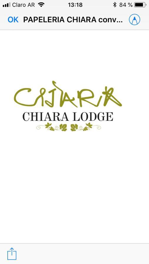 Chiara Lodge Chacras de Coria Exterior foto